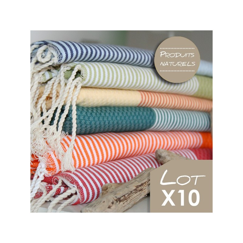 lots de 10 fouta authentique