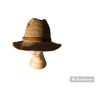 chapeaux raphia crochet style borsalino
