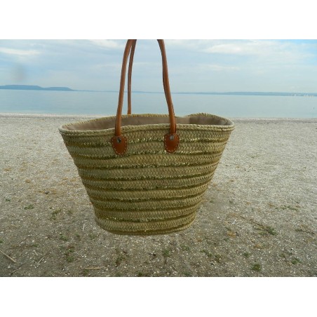 grand panier osier de plage