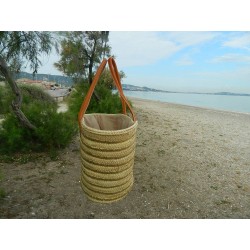 grand panier osier de plage