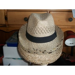 lot de 10 chapeaux paille