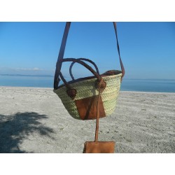 petit panier paille double...