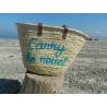 panier plage grande anses cuir