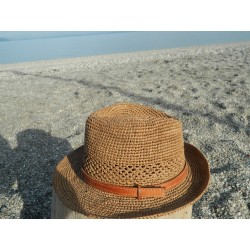 chapeaux en raphia crochet femme et homme