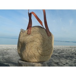 grand sac cabas en raphia...