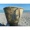panier de plage etoile argenté