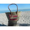 panier cabas brodé je t aime maman fermeture pochon tissu