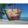 panier cabas brodé je t aime maman fermeture pochon tissu